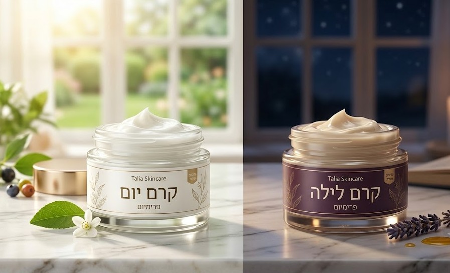 קרם לילה מול קרם יום - מה ההבדלים - TALIA SKINCARE